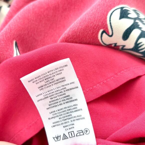 Rails Brianna 100% Silk Mini Slip Dress | Pink Pineapple XS - Picture 5 of 9